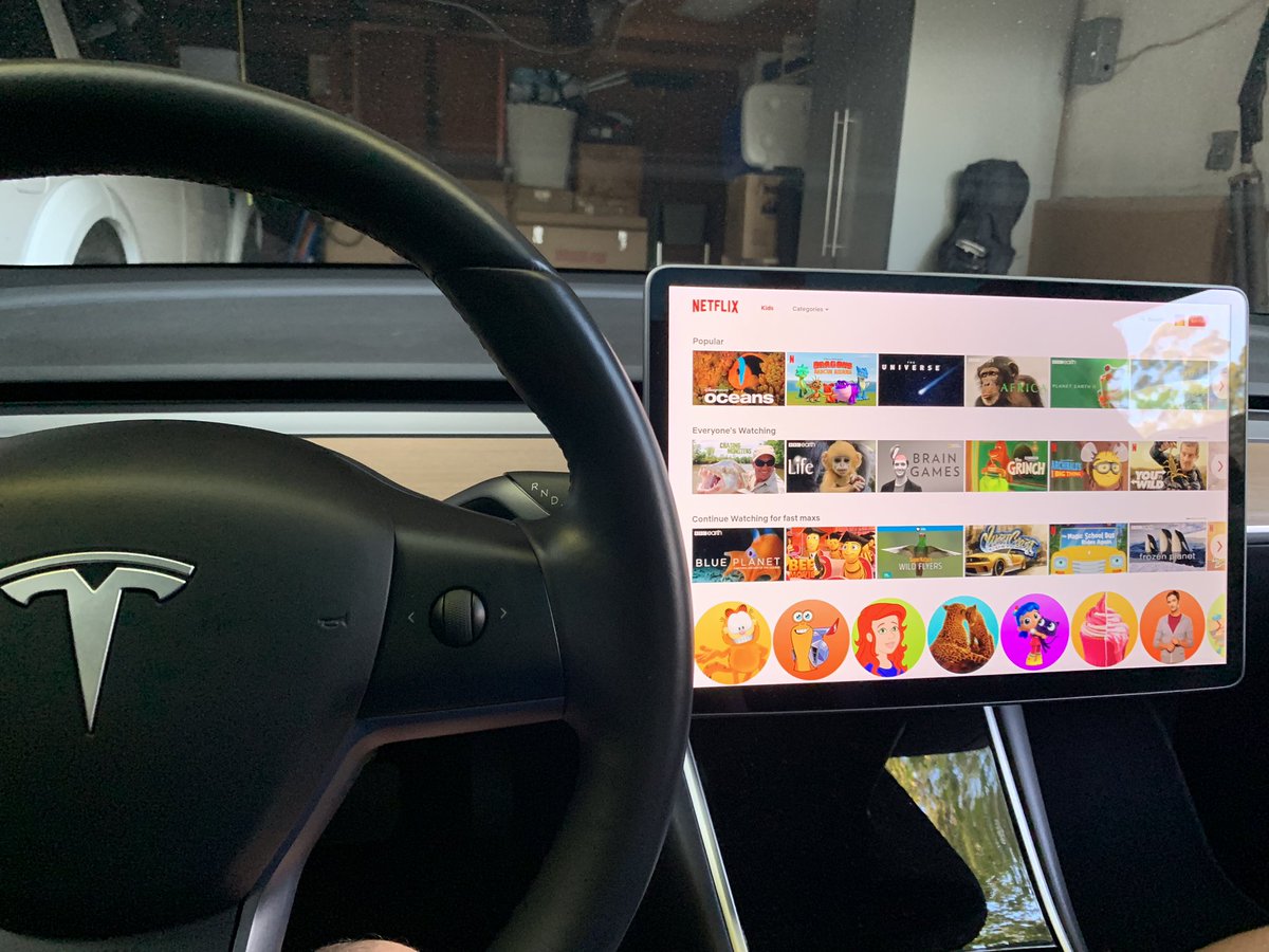 Carplay AI-Box de YouTube y Netflix para TESLA 