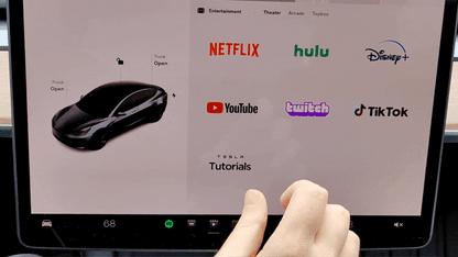 Carplay AI-Box de YouTube y Netflix para TESLA 