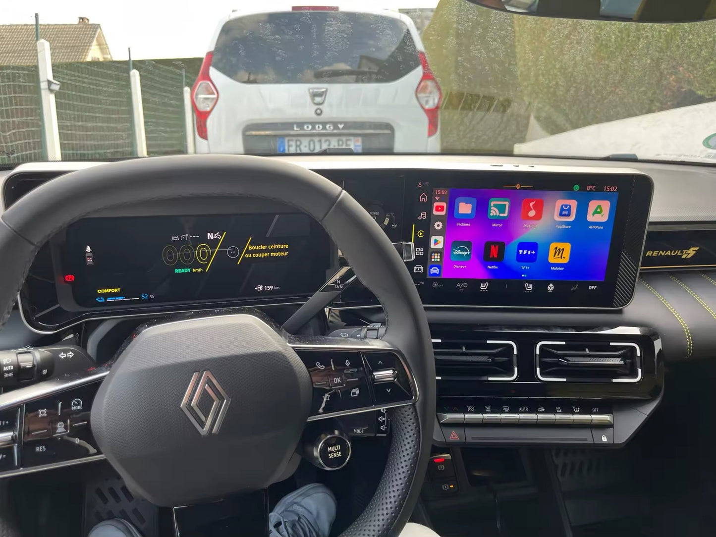 Youtube e Netflix AI-Box per Renault