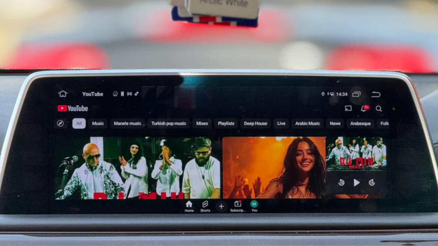 Youtube &amp; Netflix AI-Box für BMW