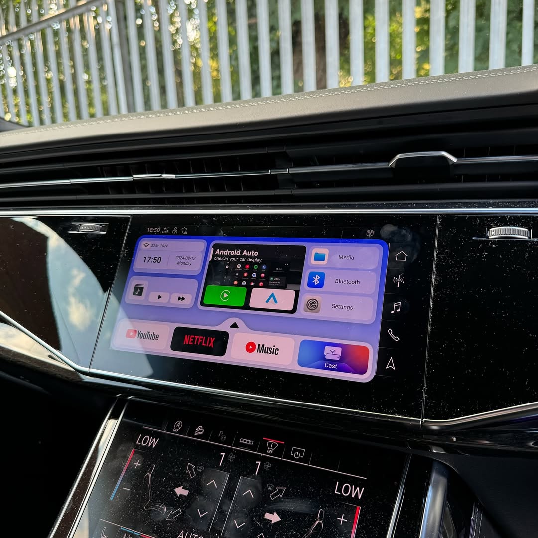 Caja AI de YouTube y Netflix para Audi