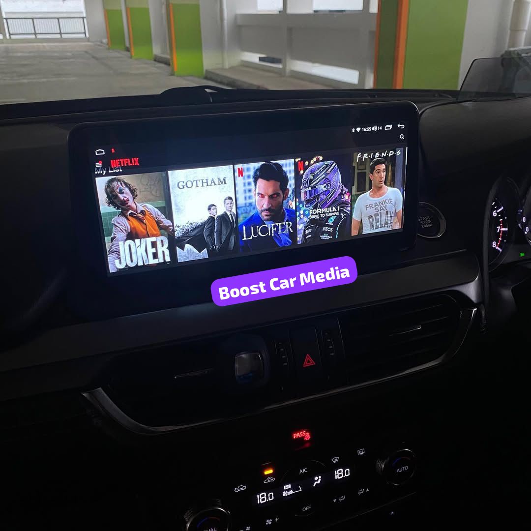 Caja de inteligencia artificial de YouTube y Netflix para Mazda