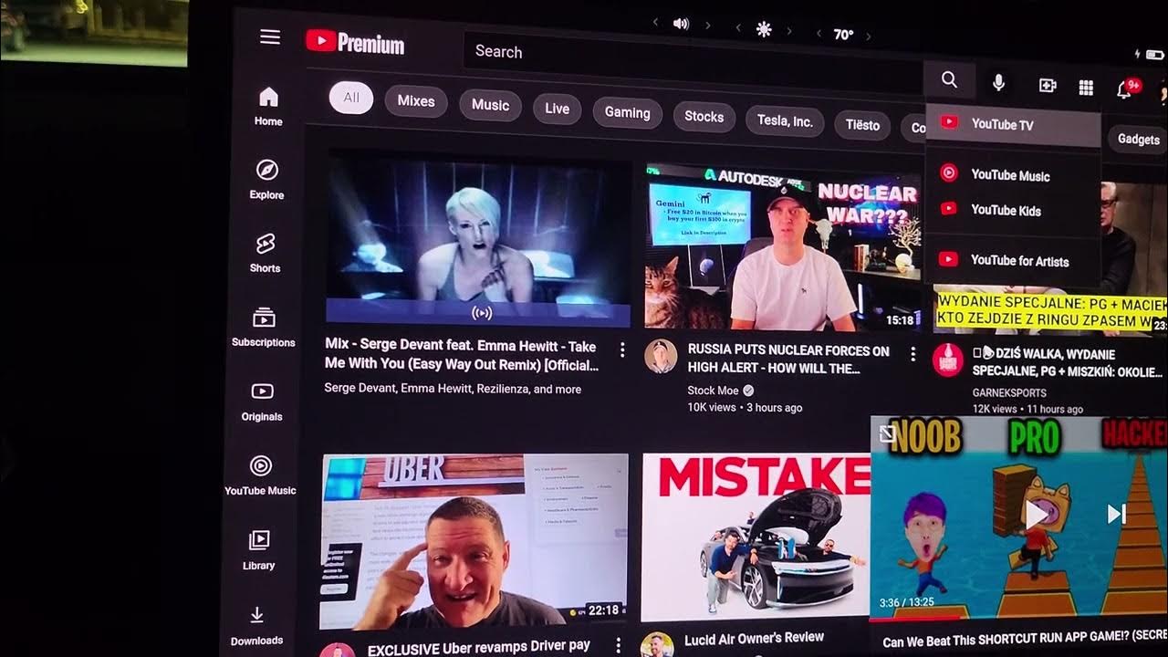 Carplay AI-Box de YouTube y Netflix para TESLA 