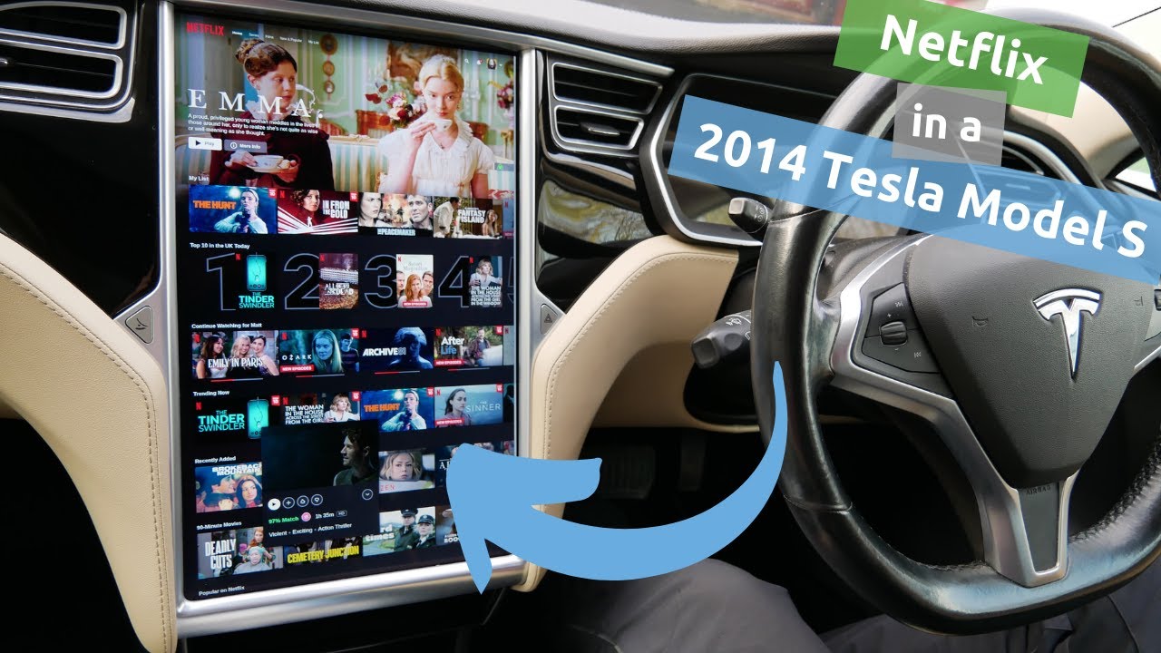 Carplay AI-Box de YouTube y Netflix para TESLA 