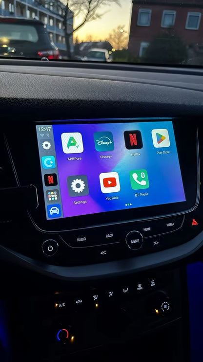 Caja AI de YouTube y Netflix para Opel 
