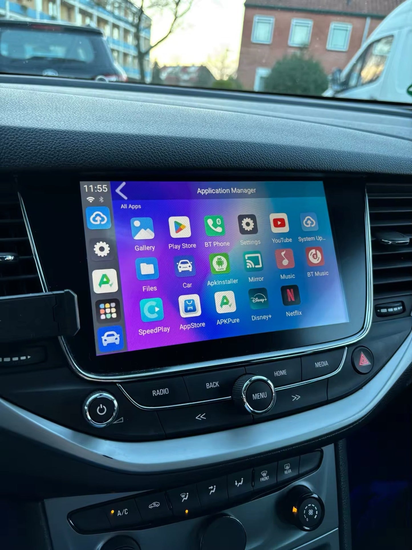 Caja AI de YouTube y Netflix para Opel 