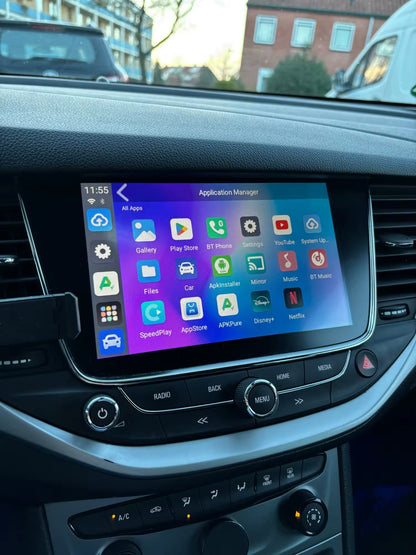 Caja AI de YouTube y Netflix para Opel 