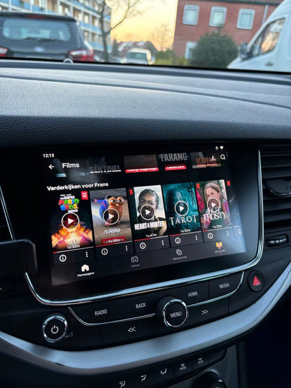 Caja AI de YouTube y Netflix para Opel 