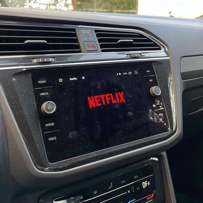 Caja de inteligencia artificial de YouTube y Netflix para Volkswagen